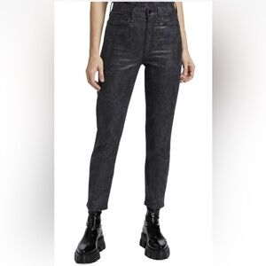 Rag and Bone High Rise Cigarette Denim Snakefoil NWT